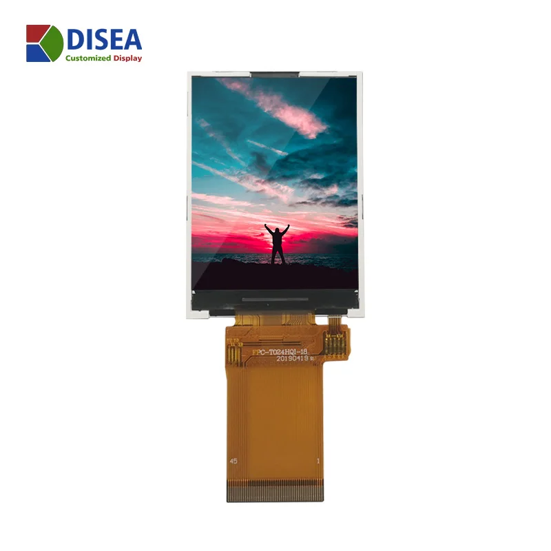  DISEA OEM 240*320 MCU/SPI/RGB интерфейс 2 4 дюймовый TFT ЖК-дисплей модуль IPS
