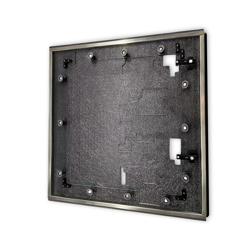 Custom High-Temperature Wave Solder Pallet Good Quality Machined from Stainless Steel Brass Metal CNC Machining Capable