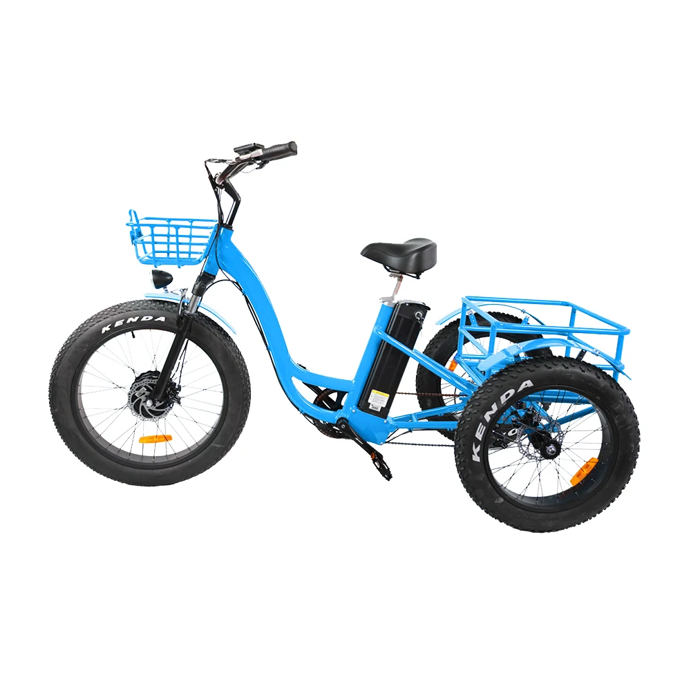 Ristar 2022 48V500W 700 Вт Электрический пассажирский трицикл для туда и обратно