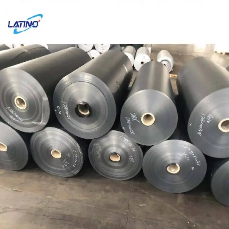 Vacuum Forming Rigid Matte Black PVC Plastic Film for Cooling Tower Fill