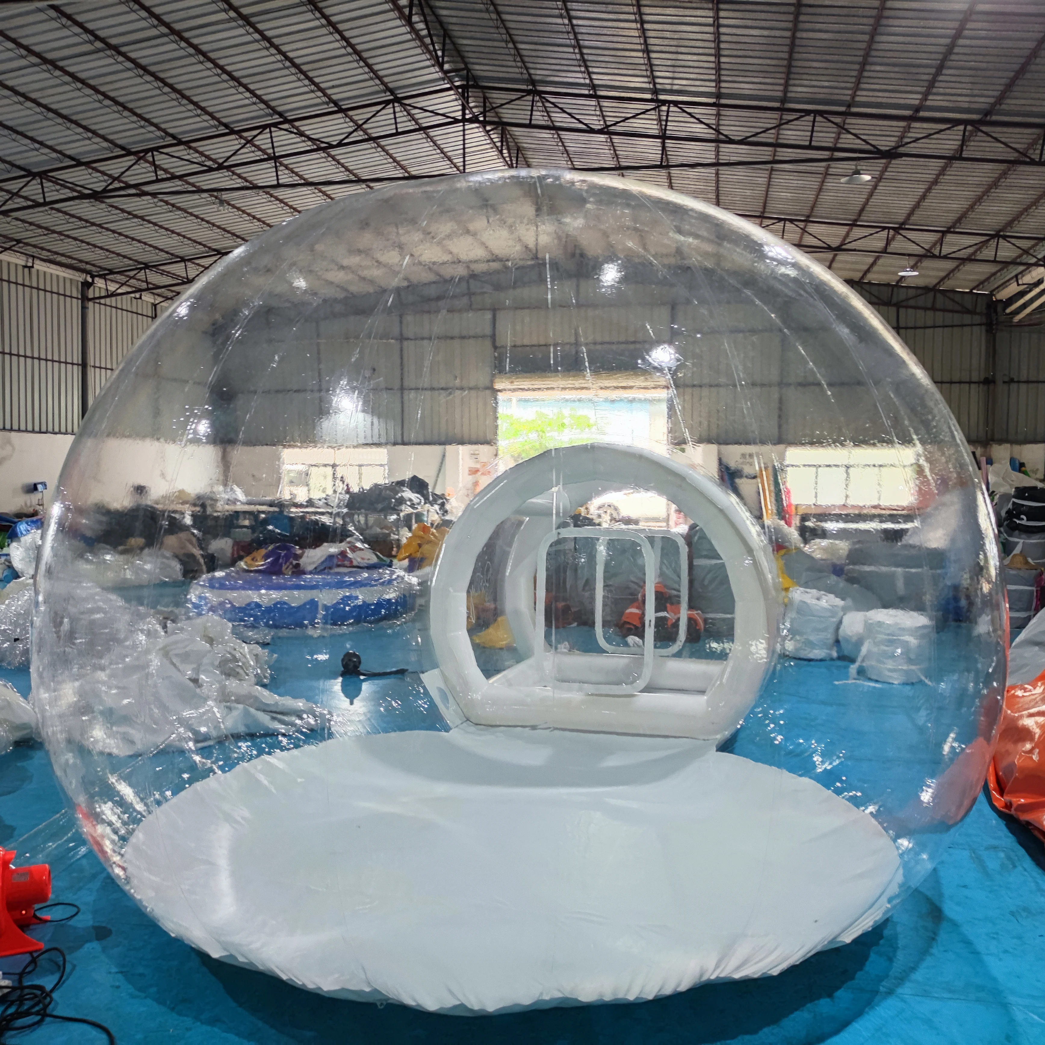 Детская вечеринка прозрачная надувная купольная палатка для иглу прозрачные надувные воздушные
