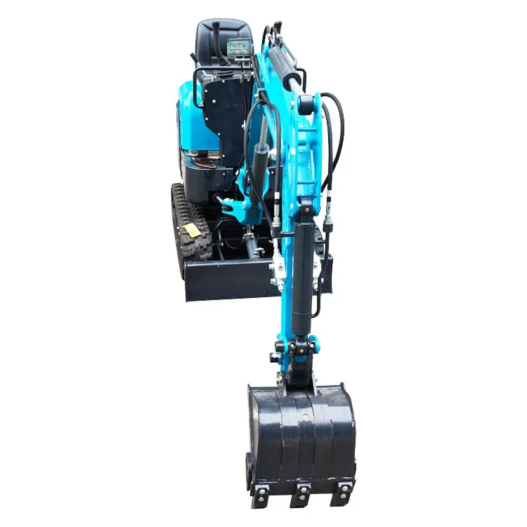 Hot sale free shipping mini excavator small digger EPA EURO 5 QILU 1 ton agricultural excavator