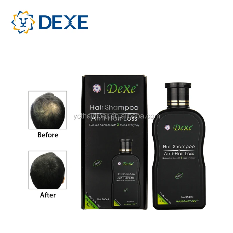 2018 лучший продукт против выпадения волос dexe шампунь для