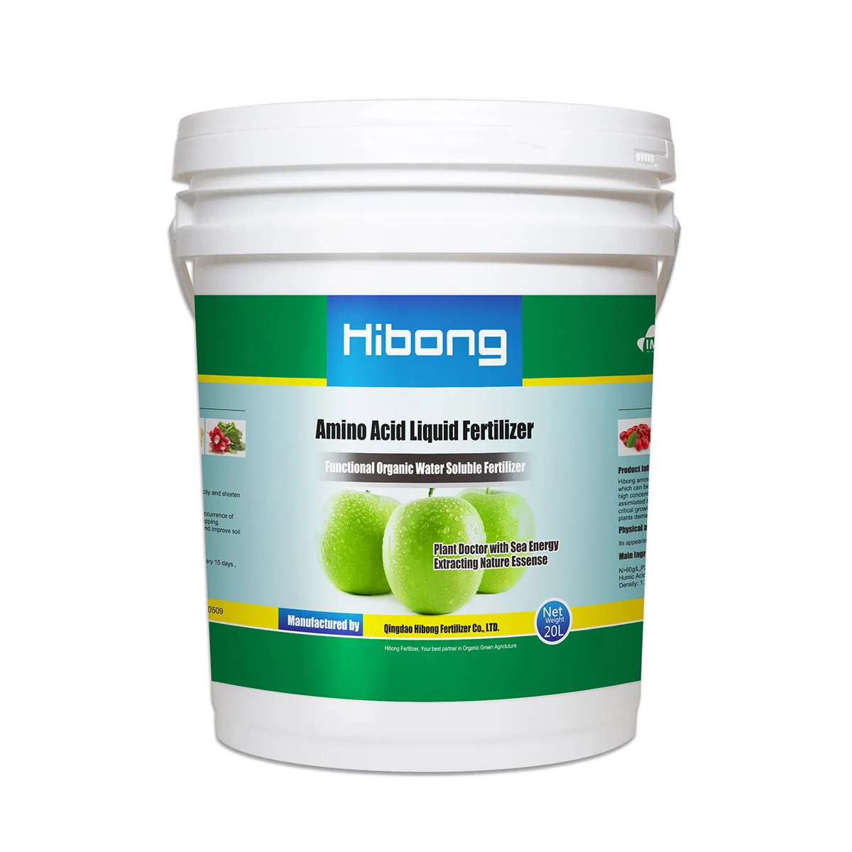 
Hibong Import Agriculture Liquid Plant Source Organic NPK Amino Acid Liquid Fertilizer 