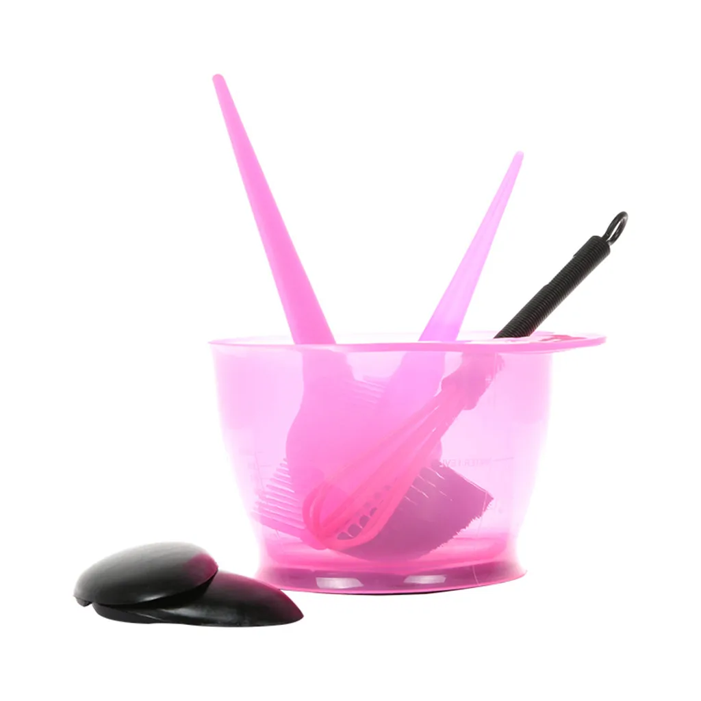 
Hair Coloring Dyeing Kit Color Brush Comb Mixing Bowl Salon Tint Tool Set Hair Color Brushes Professional Hairdressing Tools 