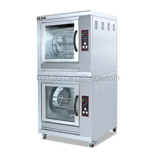 4 Wheels Rotisserie Chicken Gas Oven/Chicken Rotisserie for Sale/Rotisserie