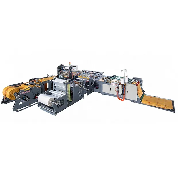 Автоматических ПП большой тканный мешок вкладыш вставка кройки и шитья и сбора делая машину