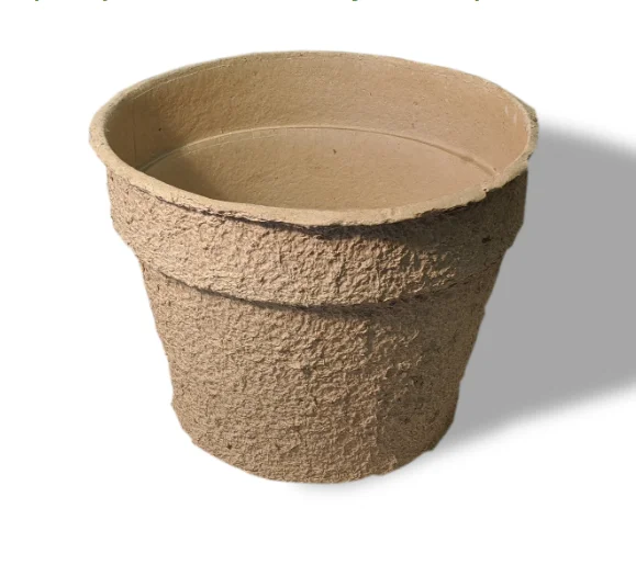 Factory Custom Eco design Molded Pulp tray or tub for feeding cattle