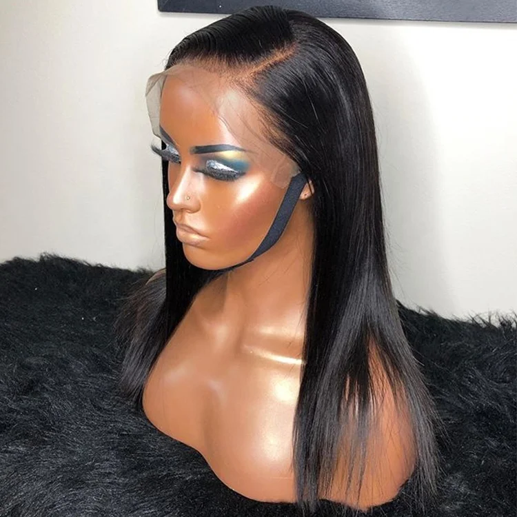 
China Wholesale Lace Frontal Wig Baby Hair Human Hair Cheap Lace Frontal Wig raw indian lace wig 