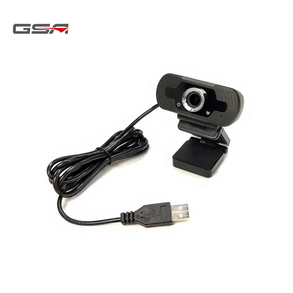 USB веб-камера GSA с микрофоном, 1080P HD, потоковая камера для ноутбука с автофокусом, веб-камера для видеоконференций