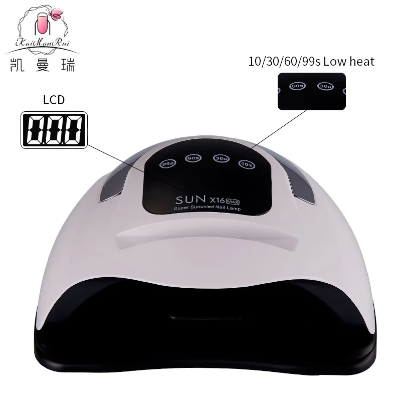 2024 Newest Portable SUN X16 Max UV Led Nail Dryer with High Power 320W for Professional UV gel Drying