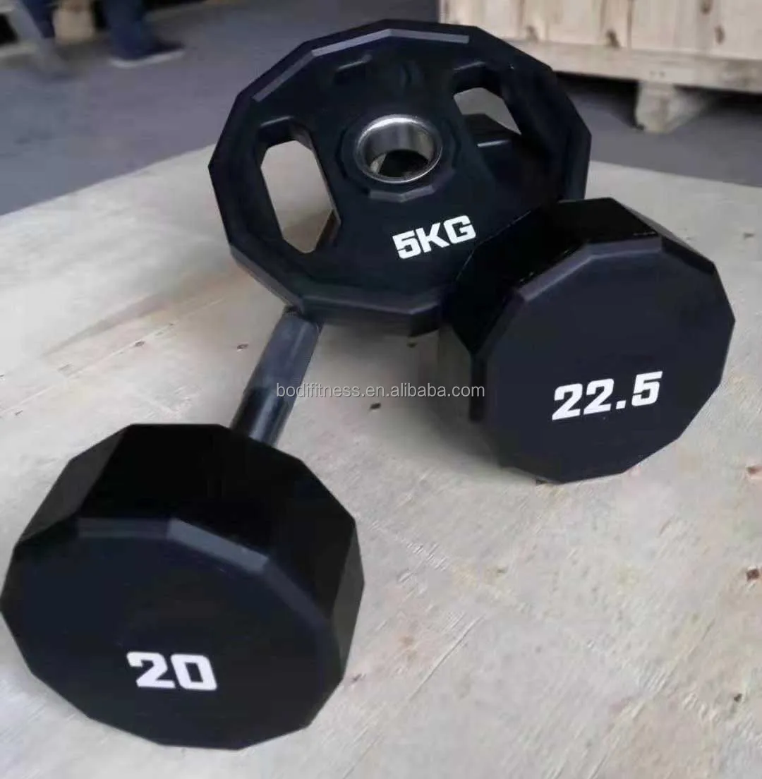 fitness strength12 sided urethane dumbbells