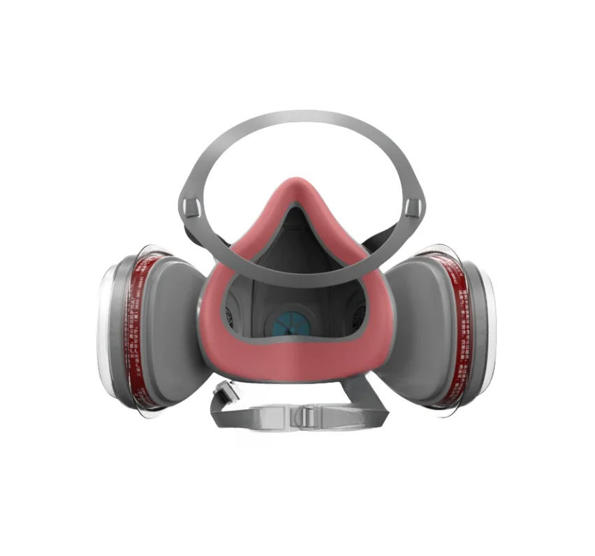 Protective Against Air Pollution Anti Particulate Anti Gas Reusable Half Facepiece Mask 3 M 6200 Silicone CE Grey Fast Delivery