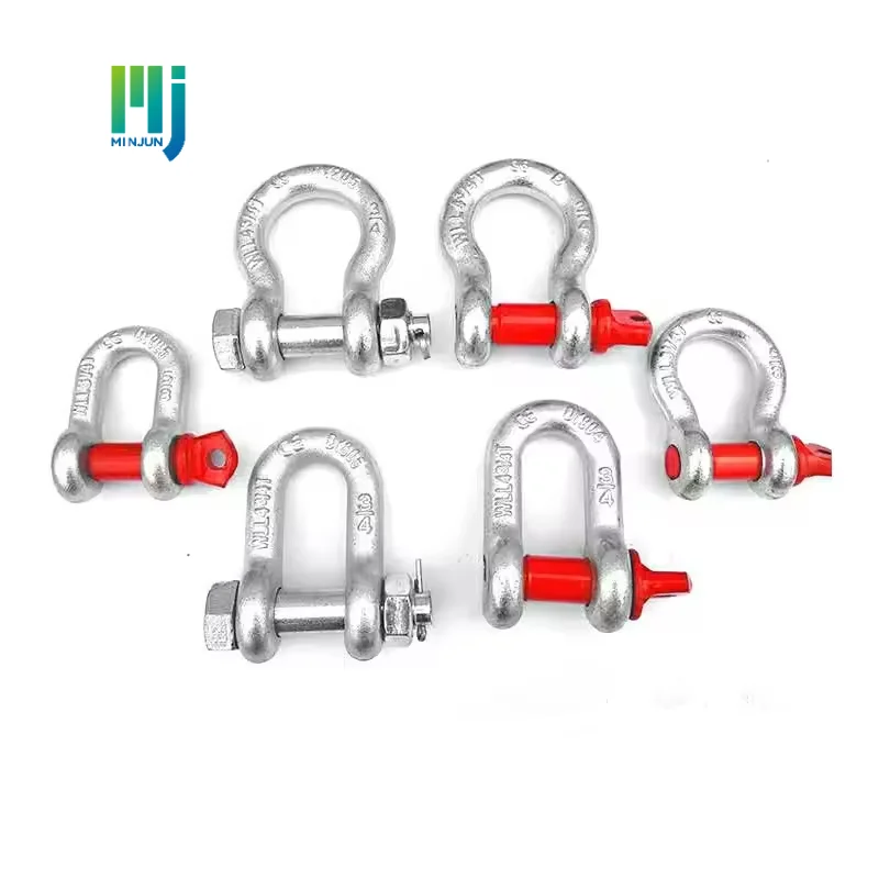 Excellent Malleable Iron D Type Adjustable Shackle with Clevis Pin