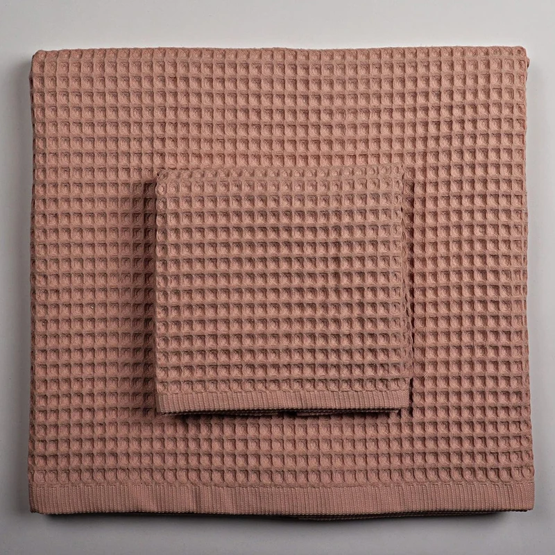 Super Soft Hand Towels Waffle Weave Towel Ultra Absorbent 100% Cotton Towel set for Bathroom