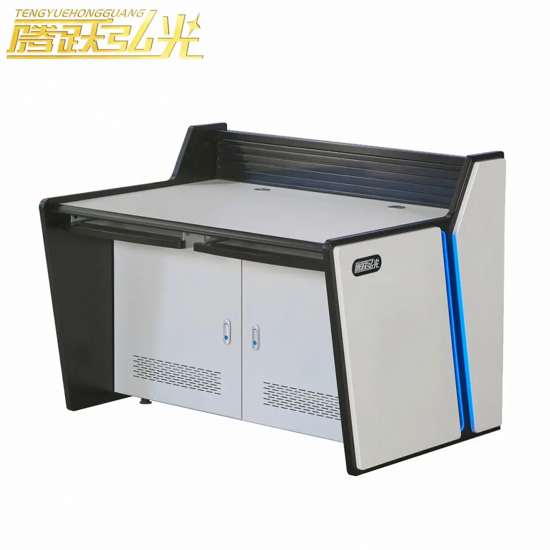 Office Computer Desk Command Workbench Operating Platform Monitoring Table