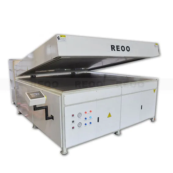 High quality REOO manufacturer semi automatic oil heating  thermal lamination machine