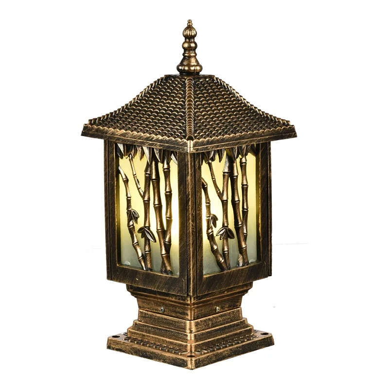 Светодиодная наружная садовая алюминиевая лампа главные ворота освещение