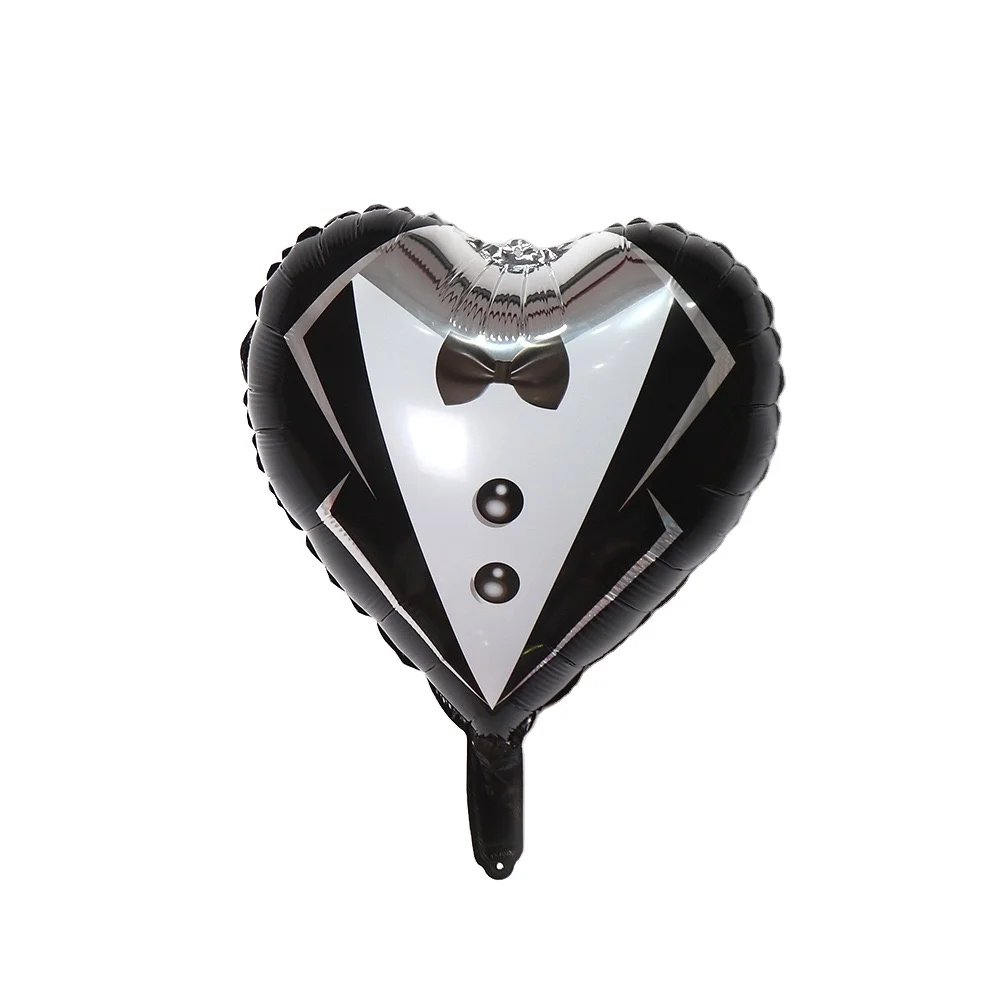 Фольгированный воздушный шар Mrs love в форме сердца для жениха на свадьбу с надписью «I love you» (1600318082105)