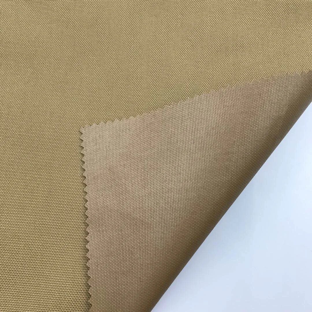  Койот коричневый n6 1000D 1000 denier cordura нейлон ПУ прозрачное покрытие однотонная Окрашенная нейлоновая