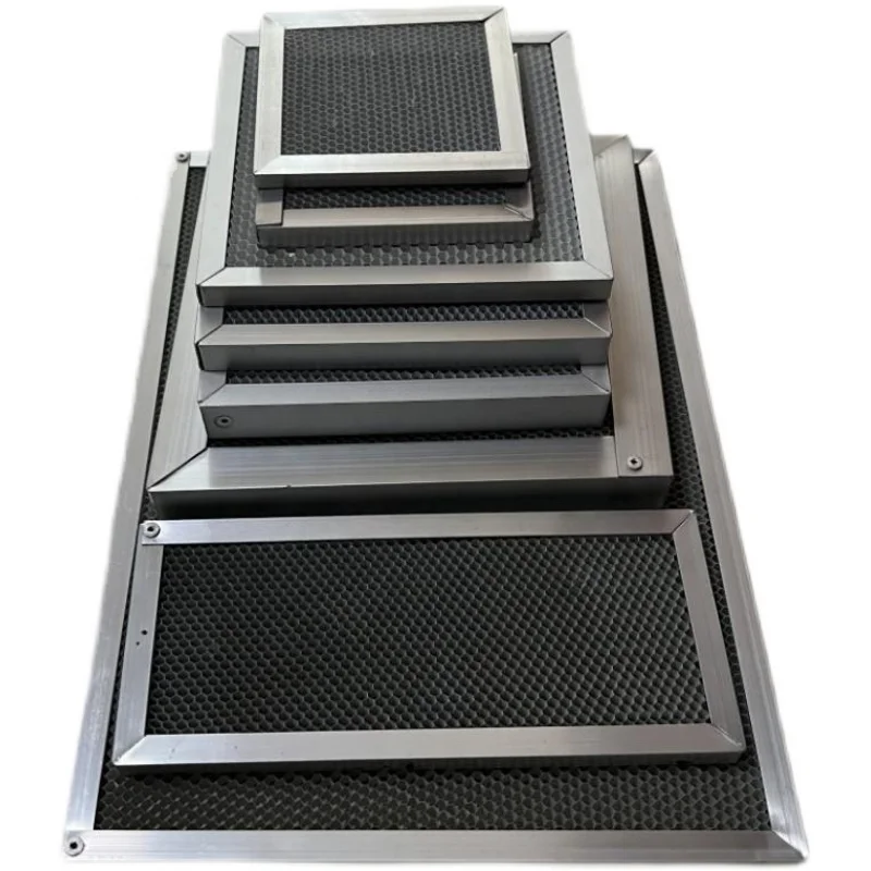 UV Tio2  Photocatalyst Filter Aluminum Honeycomb Core UV Air Purifier Photocatalyst Filter Nano Tio2 Honeycomb Air Filter