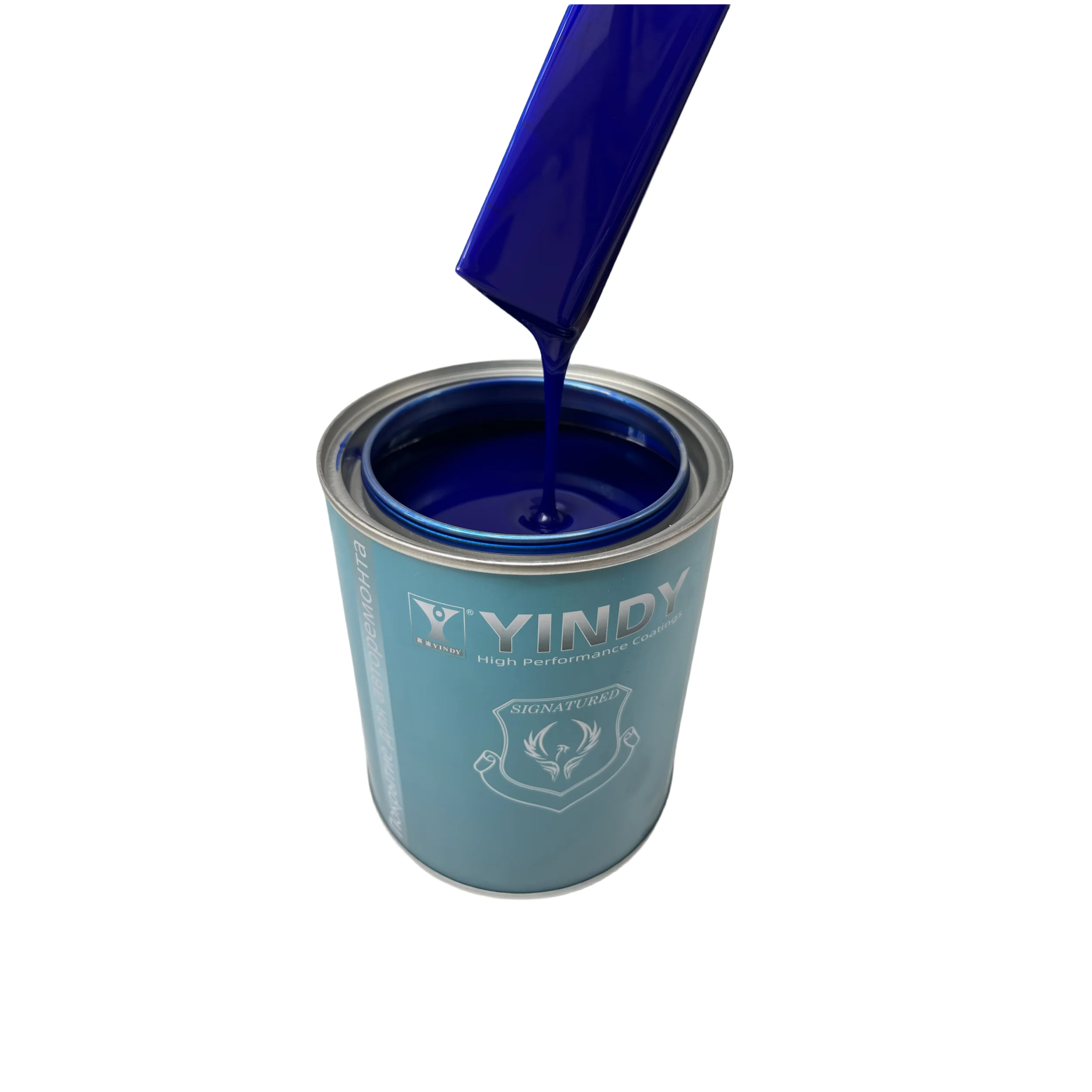 Acrylic Resin Paint For 1K Crystal Blue Color Coating  Car Auto Coating Car Refinish Paint Manufacturer