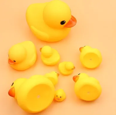 Резиновые утки Bathtime Buddies Игрушки для ванны-игрушка ванны пищалка и плавающая игрушка резиновое