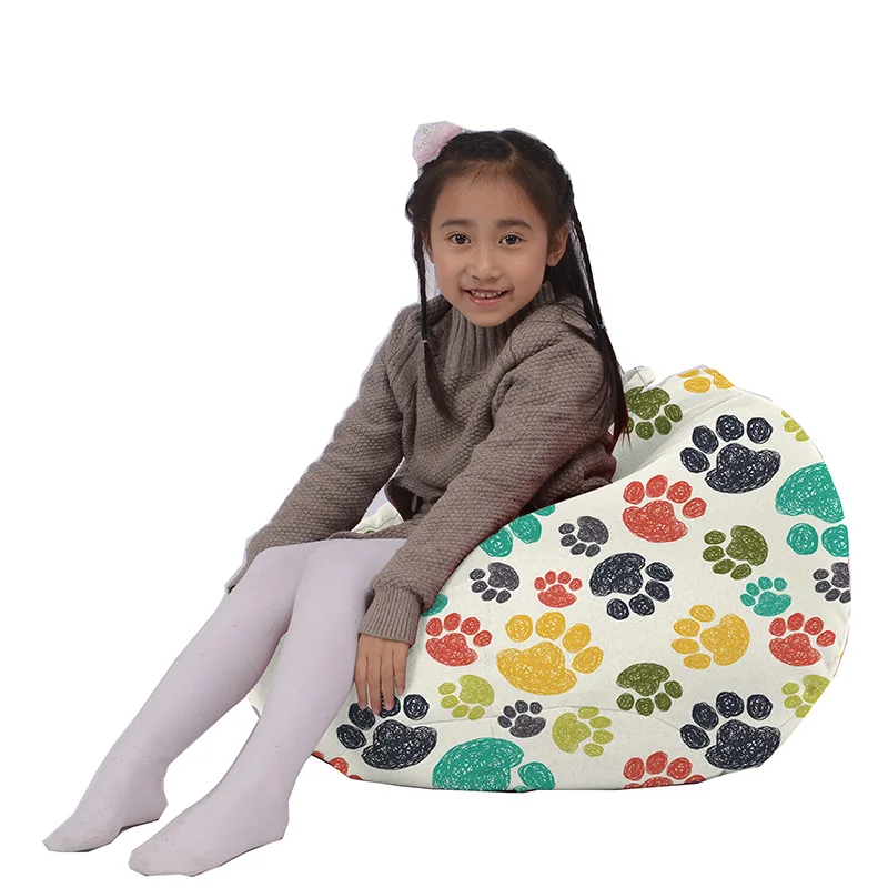 Lazy Bean Bag Sofa Bed Kids Bean Bag Chair Sofa Bean Bag Chair Fabric Cove Living Room Furniture