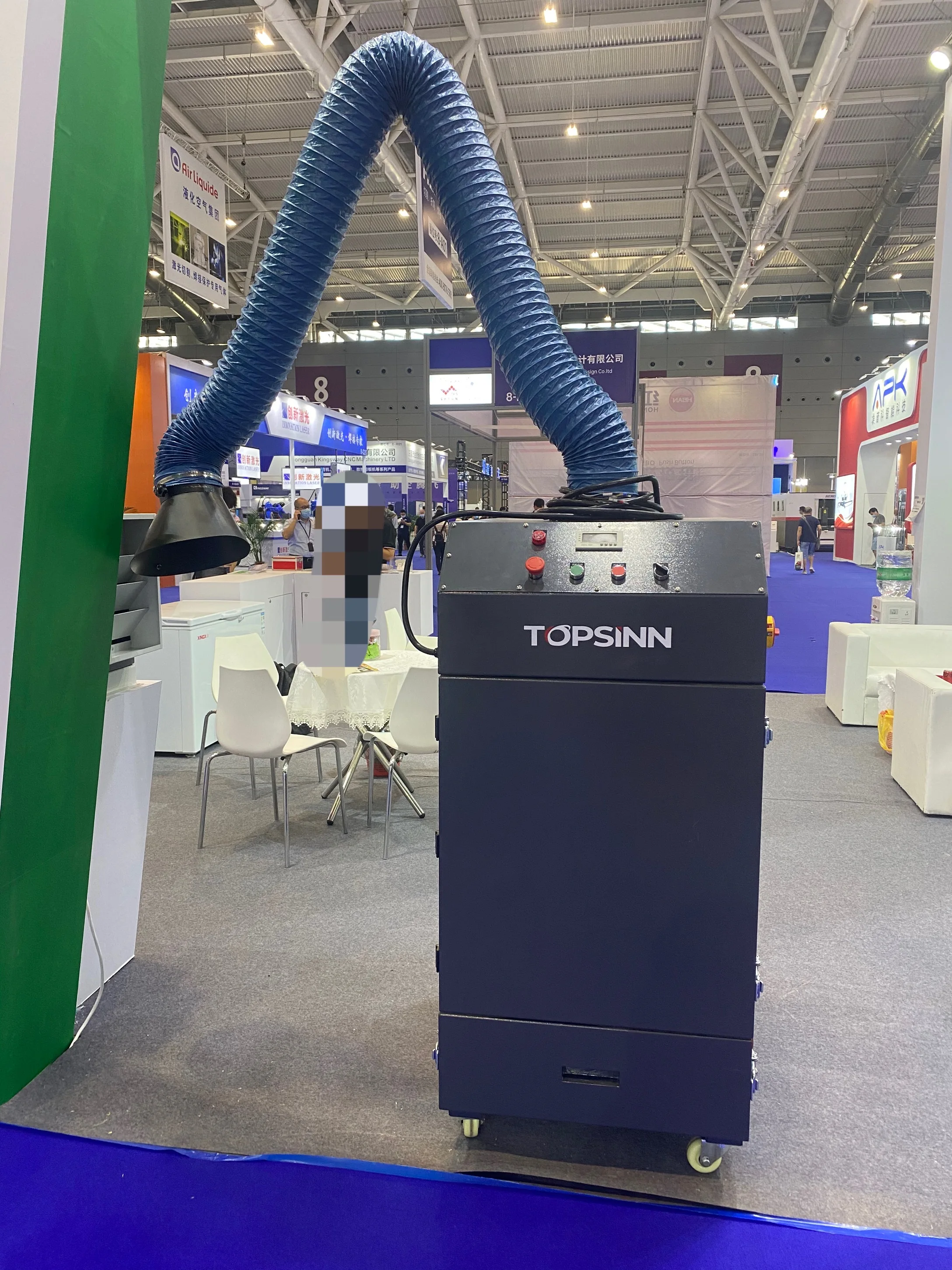 380V/50Hz Smoking Instrument High filtering laser machine Smoke Purifier for Welding Smoke Fume Extractor