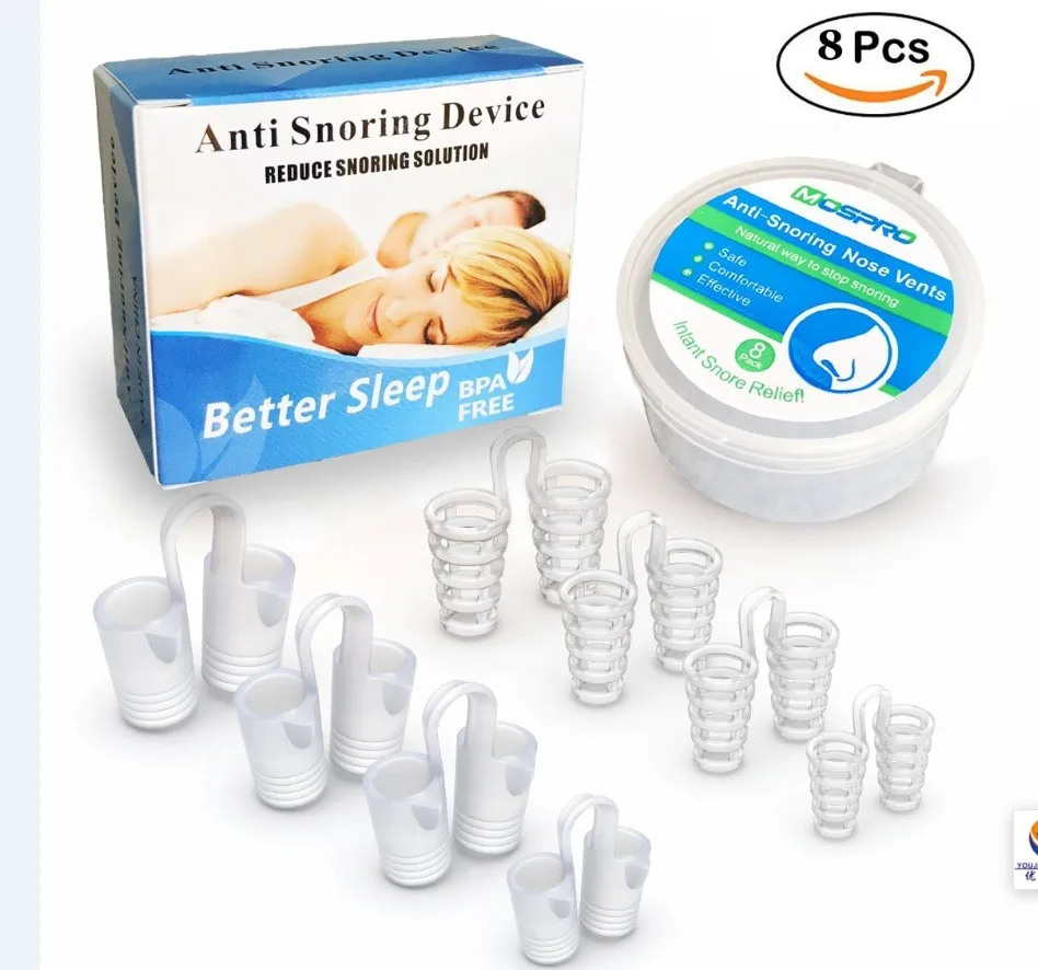 2024 Hot selling anti snoring device nasal dilators for sleep different size Nasal Dilator stop snoring