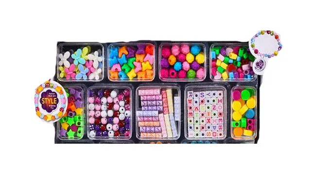 EPT Wholesale DIY New Colored Crystal Premium Handmade Beaded Fish String Exquisite Jewelry Making Toys