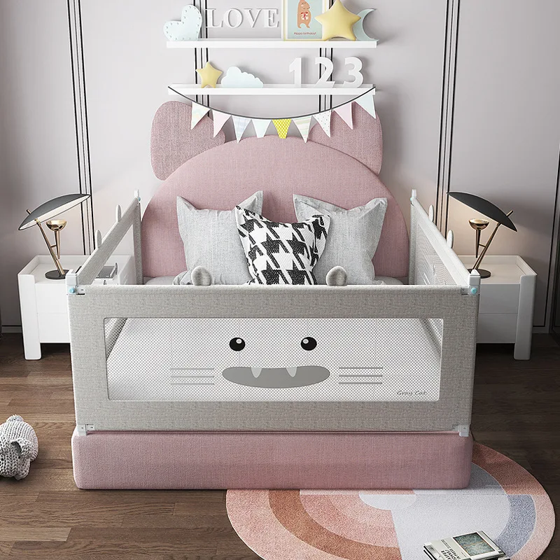 Extra Long Crib Guard Rail, Anti-Fall Protection Kids Bed Rails For Kids/