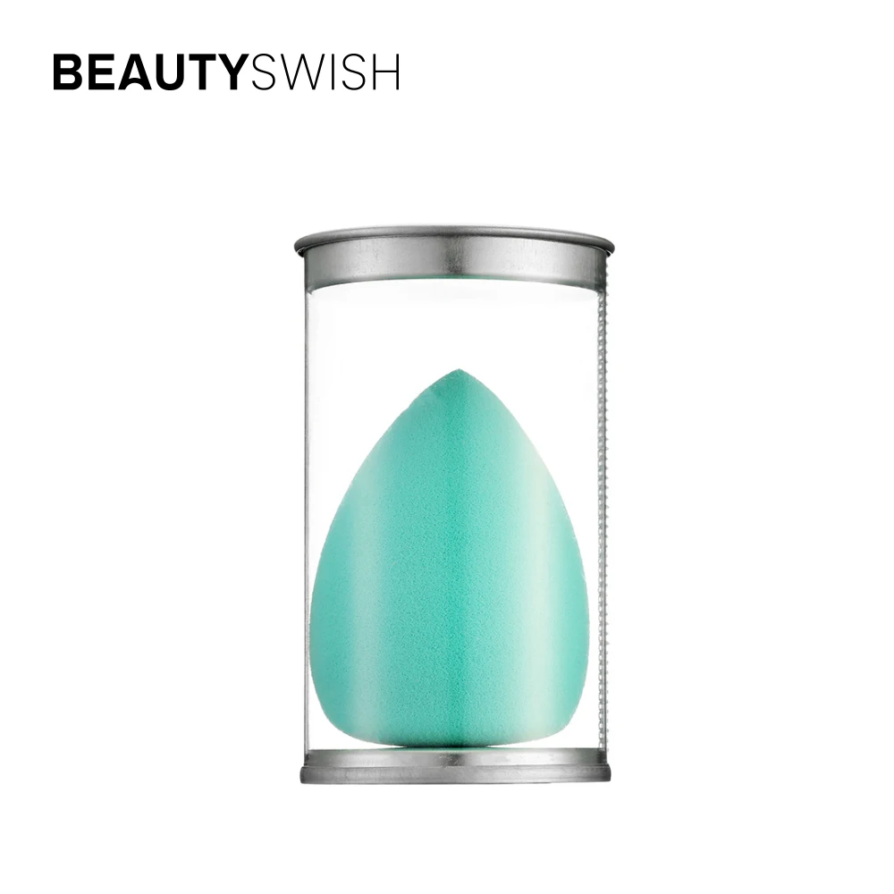 Wholesale Microfiber Natural Sea Beauty Makeup Sponge Blender With Super Soft Orange Makeup Puff Holder