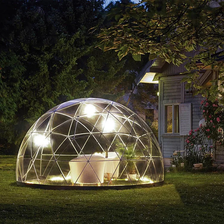 Bulle Glamping Transparent Round Dome Hotel Tent