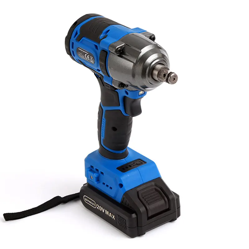  Wintools brushless motor 400N.m impact wrench cordless with 4000mah