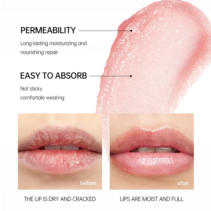 OEM Wholesale Lip Care Makeup Moisturizing Lip Mask Plumping Hydrating Repair Cruelty Free Vegan Tinted Lip Balm Private Label