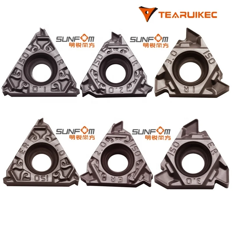 MMT16ER AG60S Threading Insert MMT 16ER ISO 100-300S  Milling CNC Tools For Steels/ Stainless Steel/High Temperature Alloy