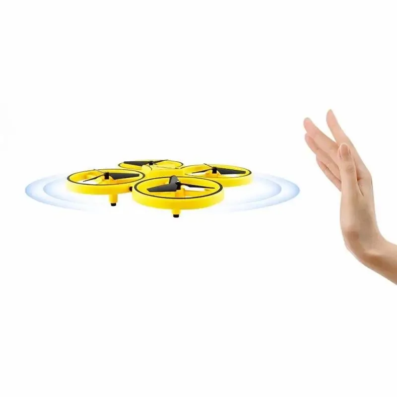 Children UFO interactive toy watch remote four axes induction aircraft automatic obstacle avoidance aerial drones