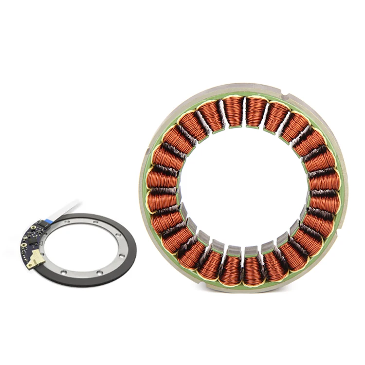 RI70 KV95 6s12s inrunner actuator generator frameless bldc brushless disk motor for automatic equipment