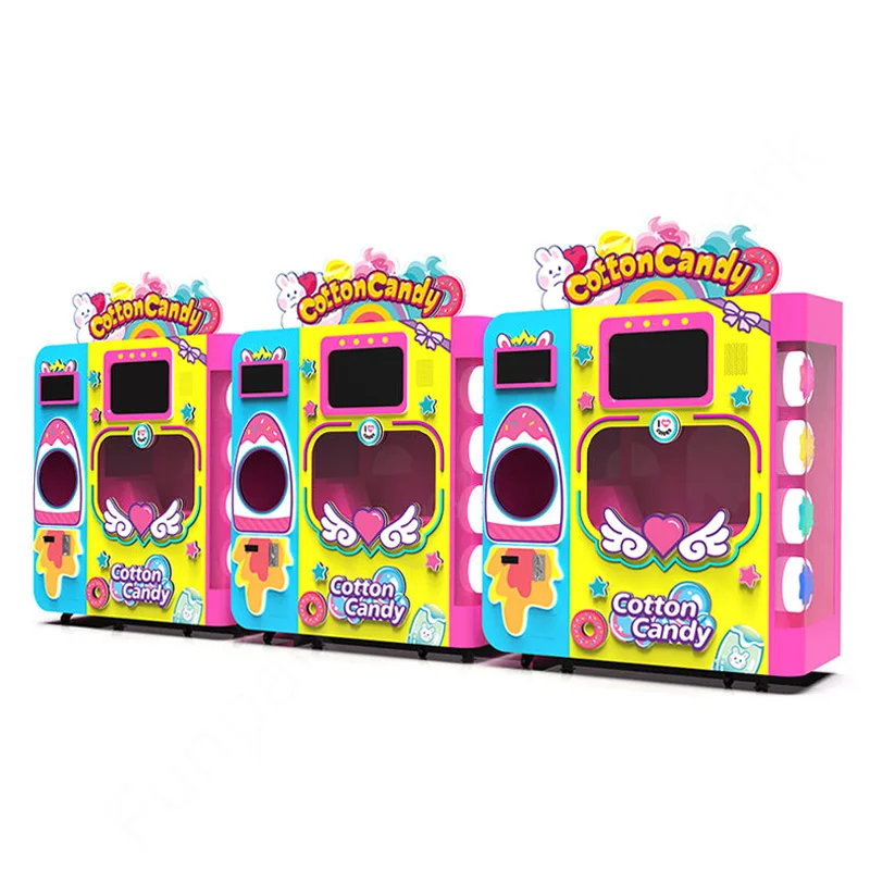 Fast and Easy Automatic Cotton Candy Machine for Event Rentals and Food Vendors