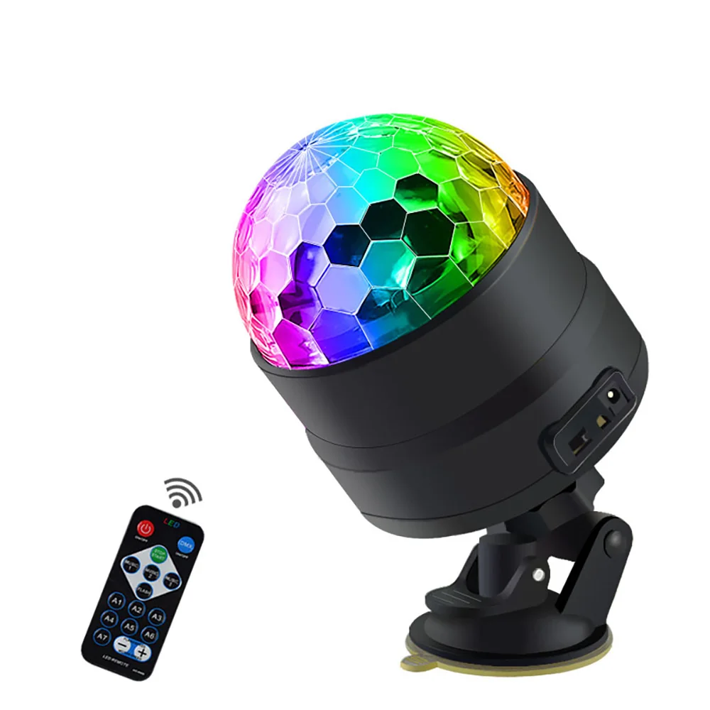 DJ move head large stage lighting encasing RGB crystal magical ball disco light
