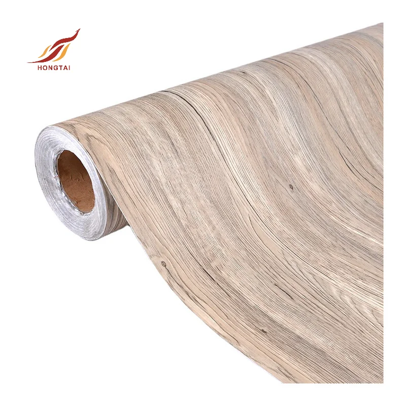 Wood Sticker Fashion Self Adhesive 3d Laminate	decorative Films Grain Wall Paper