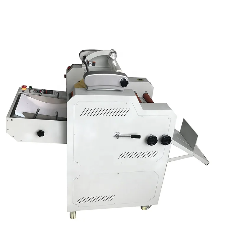 Supu FM-390A hot sale 350mm big steel roller hot laminator machine automatic laminator