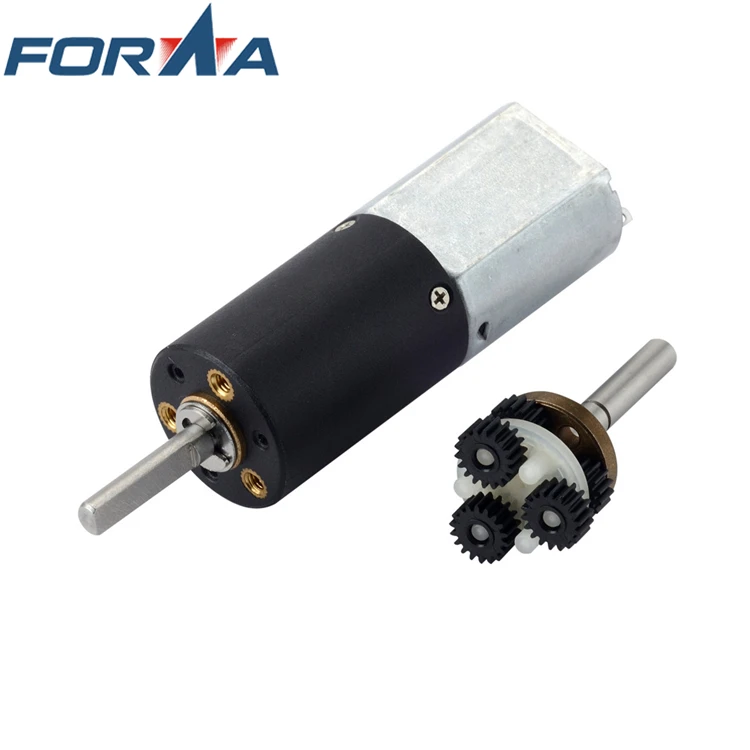 The manufacturer directly supplies 12v 24v 16mm DC miniature planetary reducer brush motor with gear box