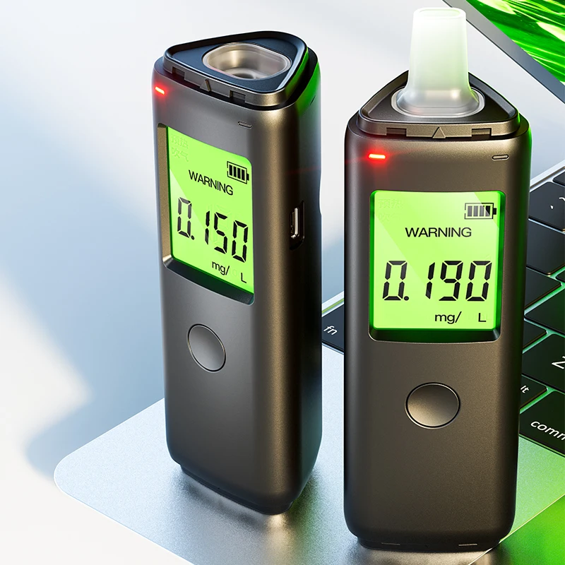 alcoholmeter ALCO Alcotester breath alcohol tester Breathalyzer digital for home/personal use/gift Mr black 05