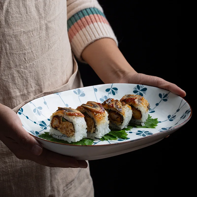 Household dishes Ceramic soup bowl Cutlery Plates Ceramic Set