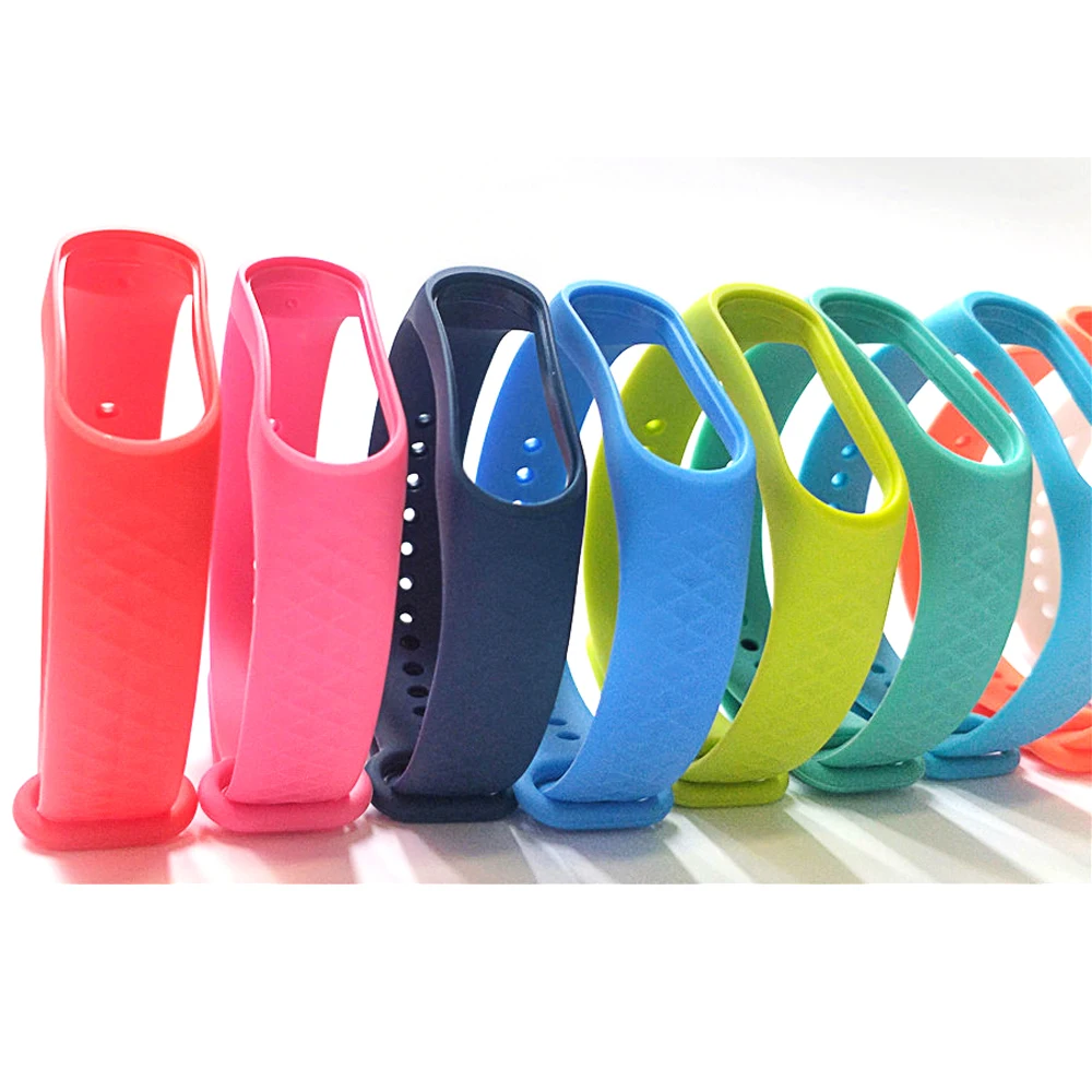 В наличии, оптовая продажа, противоскользящий силиконовый Xiaomi Mi Band 4 Global Mi Band 3