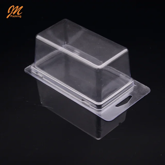 Food Grade Plastic Clamshell Inner Blister Pack Packaging Clear Clam Shell Bubble Blister Packaging Trays PET Box