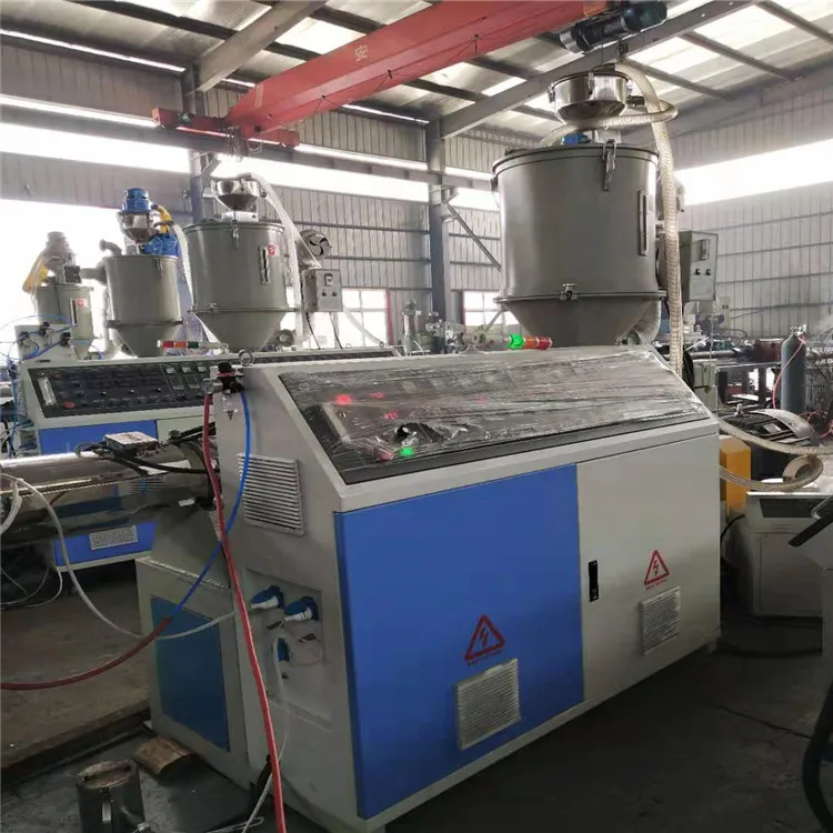 High Speed Cheap Plastic Flat Corrugated Duct Pipe Extrusion Making Machine