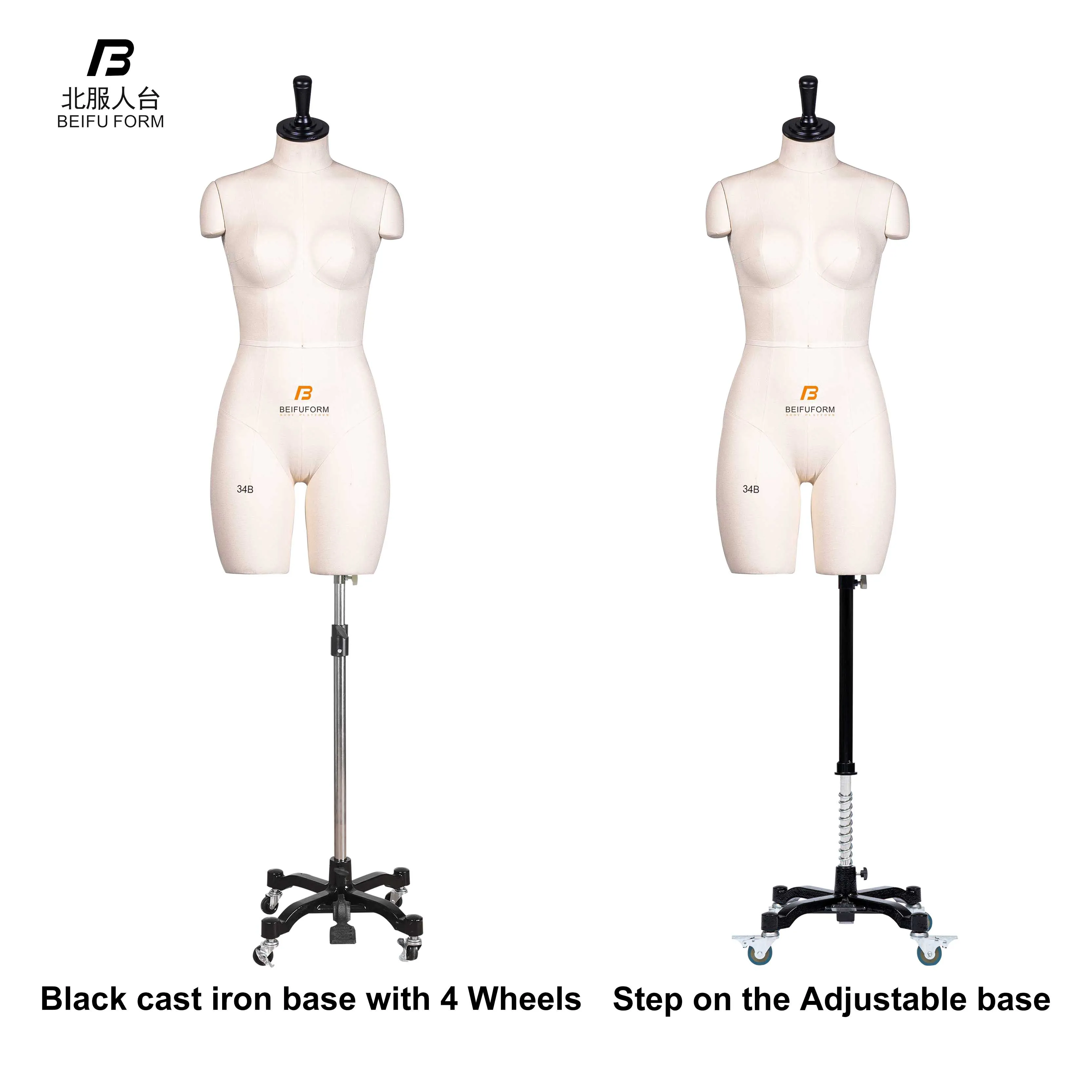 Beifuform intimate mannequin American underwear manikin US size 34B swim dummy sewing mannequin for tailor design